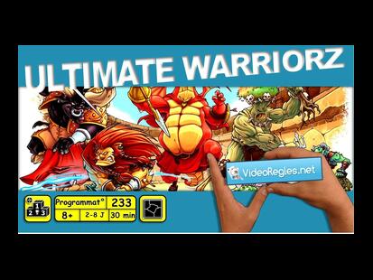 Ultimate Warriorz Vidéo Règle