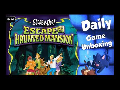 Scooby-Doo: Escape from the Haunted Mansion Unboxing