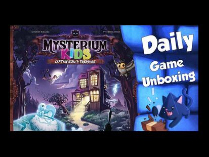 Mysterium Kids: Captain Echo's Treasure Unboxing