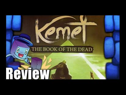 Kemet: Blood and Sand - The Book of the Dead Tom Vasel