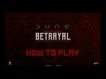 Dune: Betrayal How to Play