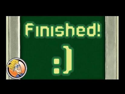 Finished! Boardgamegeek