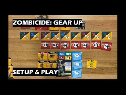 Zombicide: Gear Up Solo Playthrough