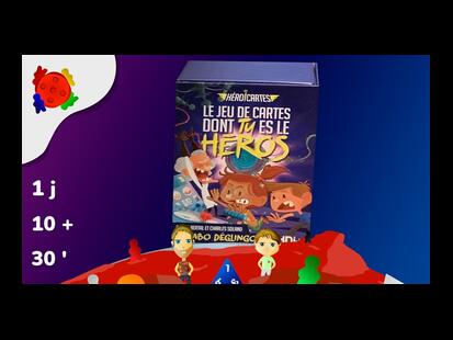 Héroi'Cartes: Le Labo Déglingo 2 Joueurs