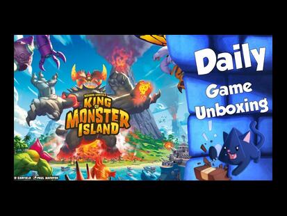 King of Monster Island Unboxing