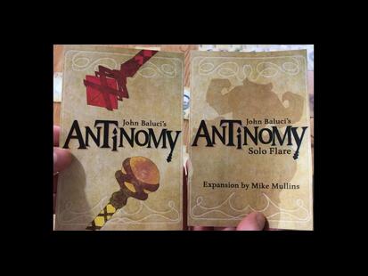 Antinomy Solo Playthrough