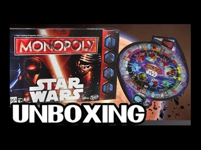Monopoly: Star Wars Unboxing