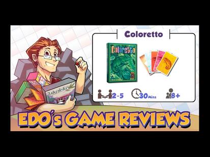 Coloretto Youtube Review