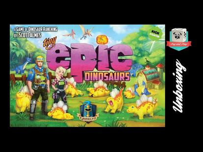 Tiny Epic Dinosaurs Unboxing
