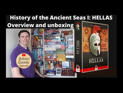 History of The Ancient Seas I: Hellas Unboxing