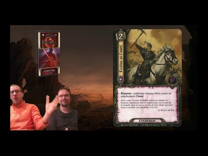 Le Seigneur des Anneaux: Le Jeu de Cartes - Le Serpent Noir Youtube