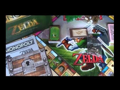 Monopoly: The Legend of Zelda Unboxing
