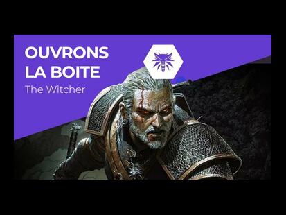 The Witcher: Le Jeu de Rôle Officiel Unboxing