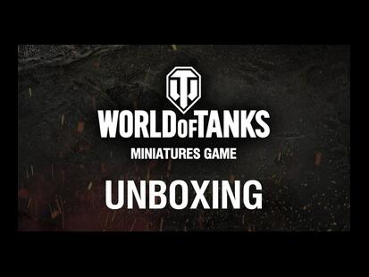World of Tanks Miniatures Game Unboxing