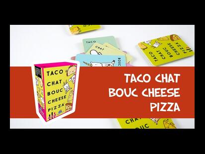 Taco Chapeau Gâteau Cadeau Pizza - Blue Orange - Présentation du jeu et des  règles 