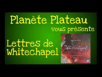 Lettres de Whitechapel Youtube Présentation