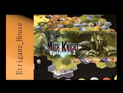 Mage Knight: Jeu de Plateau Youtube Partie 2 - La Mise en Place d'une Partie