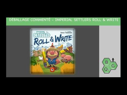 Imperial Settlers : Roll & Write Unboxing