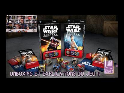 Star Wars: Destiny Unboxing + Règle
