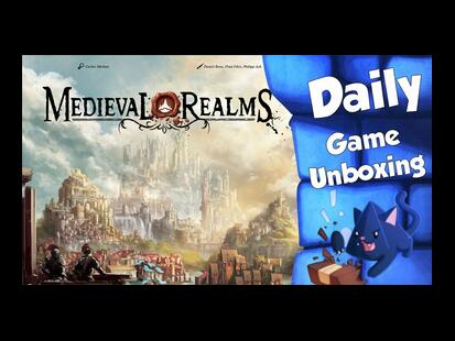 Medieval Realms Daily Game Unboxing