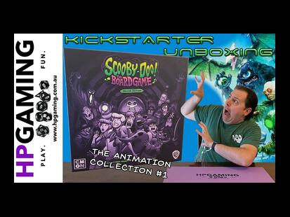 Scooby-Doo! The Board Game Unboxing