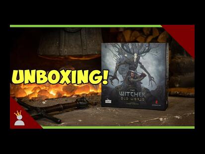 The Witcher: Old World Unboxing