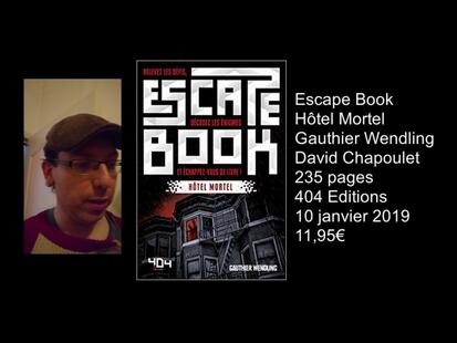Escape Book: Hôtel Mortel Avis