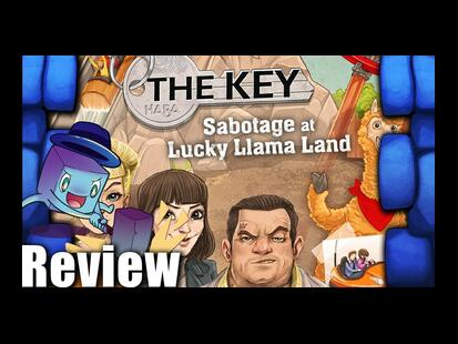 The Key: Sabotage at Lucky Llama Land Tom Vasel