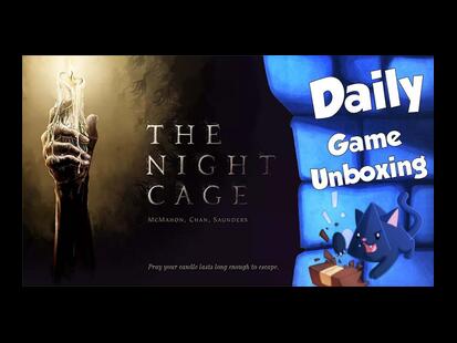 The Night Cage Unboxing