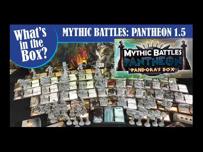Mythic Battles: Pantheon - Pandora's Box Unboxing