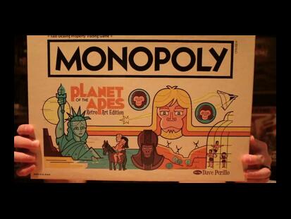 Monopoly: Planet of The Apes - Retro Art Edition Unboxing
