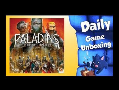 Paladins of the West Kingdom Unboxing