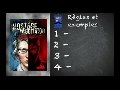 Négociateur: Prise d'Otages - Vagues de Crimes Règles et Exemples