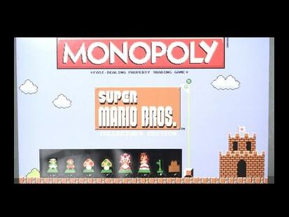 Monopoly: Super Mario Bros - Collector's Edition Youtube Review