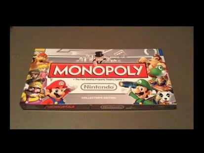 Monopoly: Nintendo - Collector's Edition Unboxing
