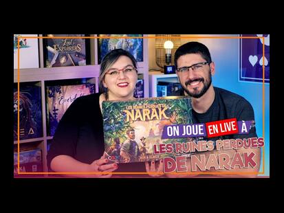 Les Ruines Perdues De Narak Partie de Jeu