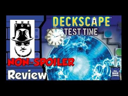 Deckscape: Test Time Tom Vasel