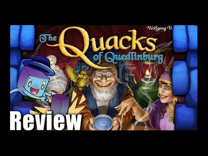 The Quacks of Quedlinburg: The Alchemists Tom Vasel