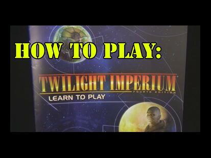 Twilight Imperium: Quatrième Edition Youtube