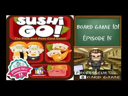 Sushi Go ! Youtube Règle