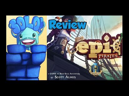 Tiny Epic Pirates Solo Mode Review
