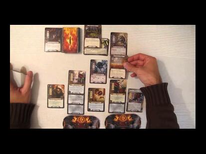 Le Seigneur des Anneaux: Le Jeu de Cartes Youtube