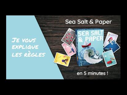 Sea Salt & Paper Explication des Règles