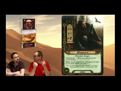 Le Seigneur des Anneaux: Le Jeu de Cartes - Course en Harad Youtube