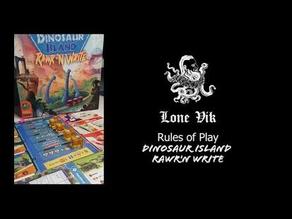 Dinosaur Island: Rawr 'n Write How to Play