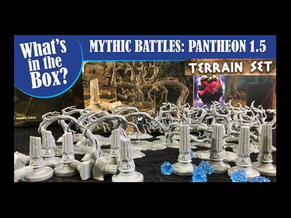 Mythic Battles: Pantheon - Terrain Set Unboxing