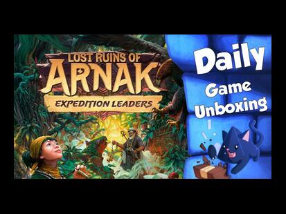 Lost Ruins of Arnak: Expedition Leaders Unboxing
