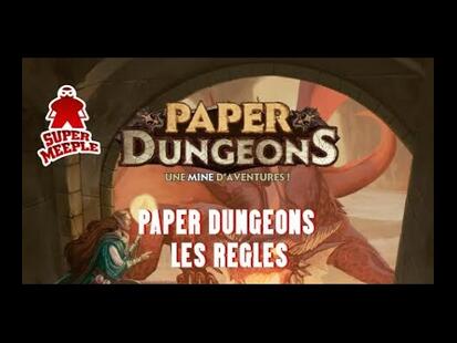 Paper Dungeons: Une Mine d'Aventures ! Règle du Jeu