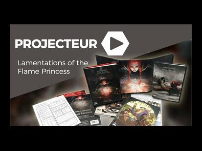 Lamentations of the Flame Princess Projecteur
