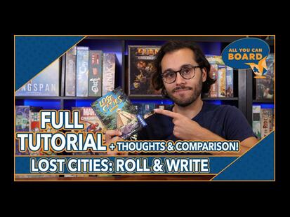 Lost Cities: Roll & Write Tutorial
